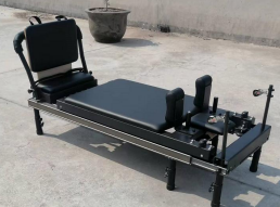 Aluminium pull out Pilates Reformer mit Einstellbaren Füßen